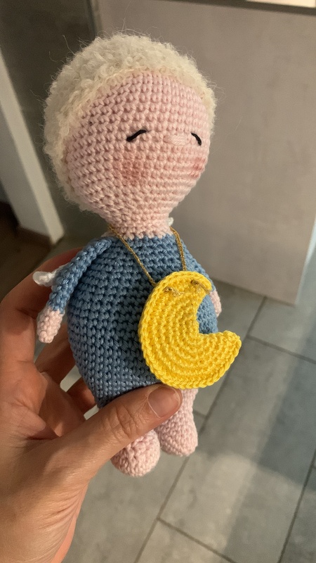 Schutzengel "Hope", Deutsche Häkelanleitung