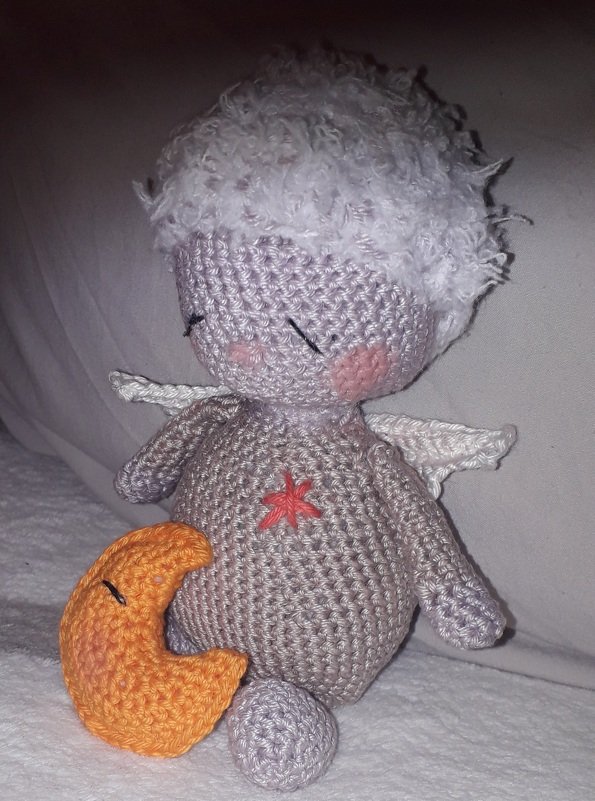 Schutzengel "Hope", Deutsche Häkelanleitung