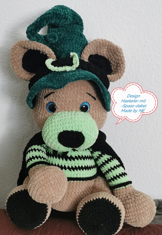 Häkelanleitung / Amigurumi / Der Zau*Bär*er