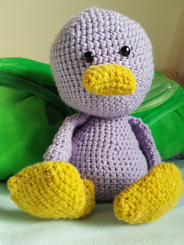 Häkelanleitung Ente Cally