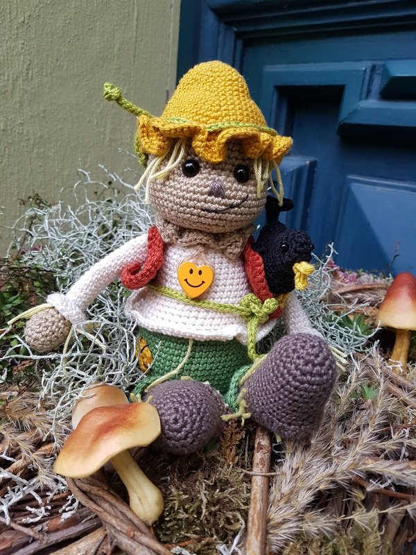 Häkelanleitung Vogelscheuche 'Hugo'