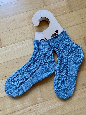 Das Muster ließ sich sehr gut stricken und ich werde es bestimmt noch einmal anwenden.