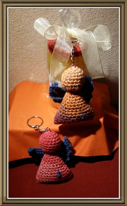 Häkelanleitung für süße Mini-Engelchen