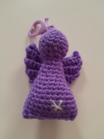 Süsse Engel als Schlüsselanhänger fix gemacht schöne Anleitung