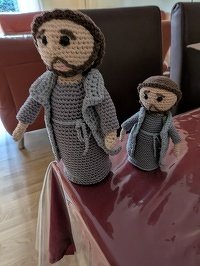 Häkelanleitung  &quot;Krippenfiguren Set &quot;