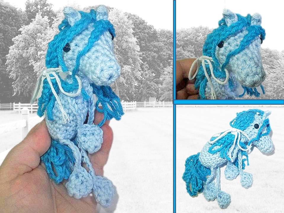 Häkelanleitung Pferde-Baumler