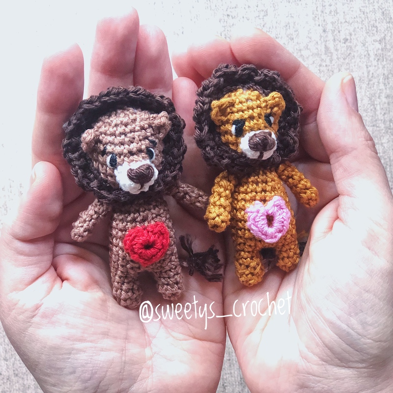 Häkelanleitung Löwenherz