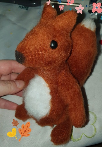 Meine Kollegin hat sich sehr gefreut.