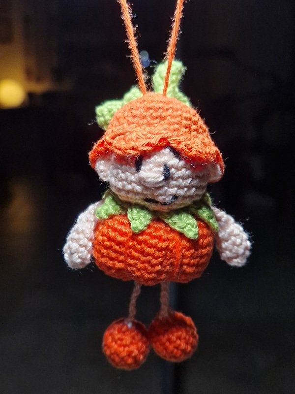 Kalle der Kürbis oder ein herbstlicher Taschenbaumler :-)