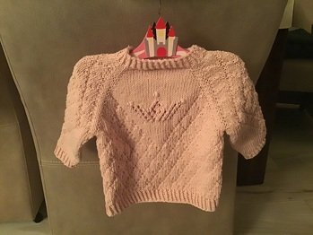 Habe jetzt den 2. Pulli fertig gestrickt mit  ein paar Abänderungen !