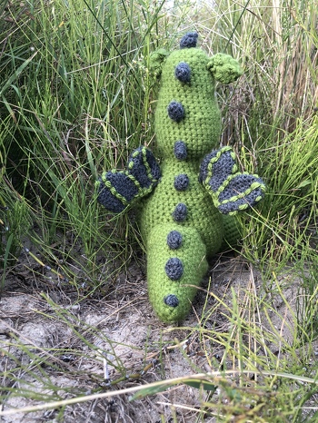 Möchte den kleinen Wasserdrachen noch von hinten zeigen 🤗