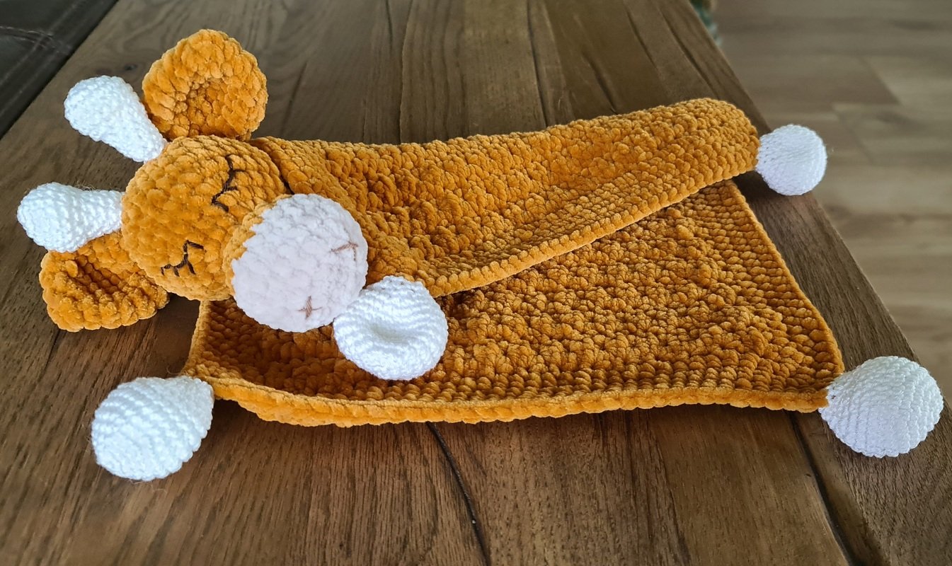 Crochet Pattern - Comforter Giraffe (Cuddly Giraffe)