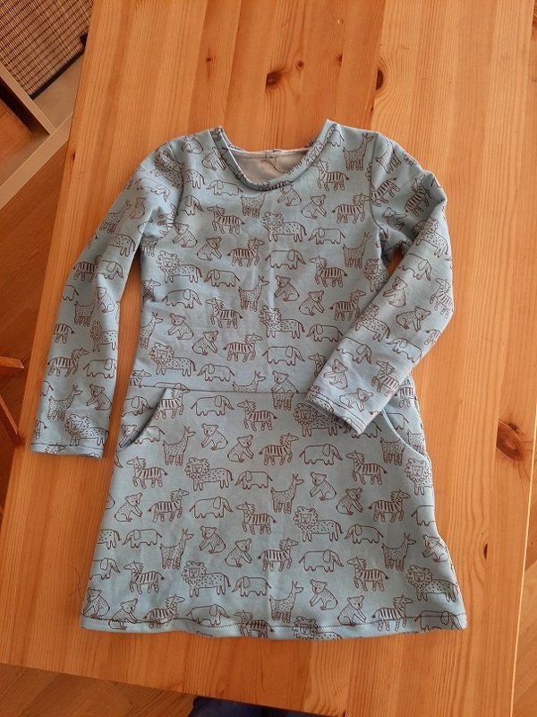 Fannie - Sweatkleid für Mädchen 86-152