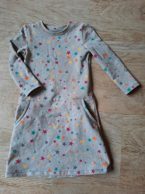 Fannie - Sweatkleid für Mädchen 86-152