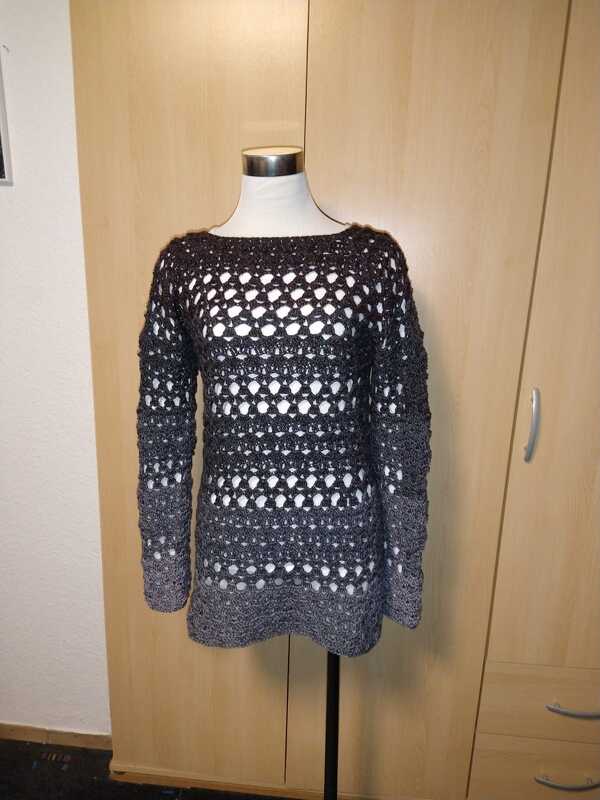 Häkelshirt "Steffis Sommermärchen", RVO Gr. s-XXL