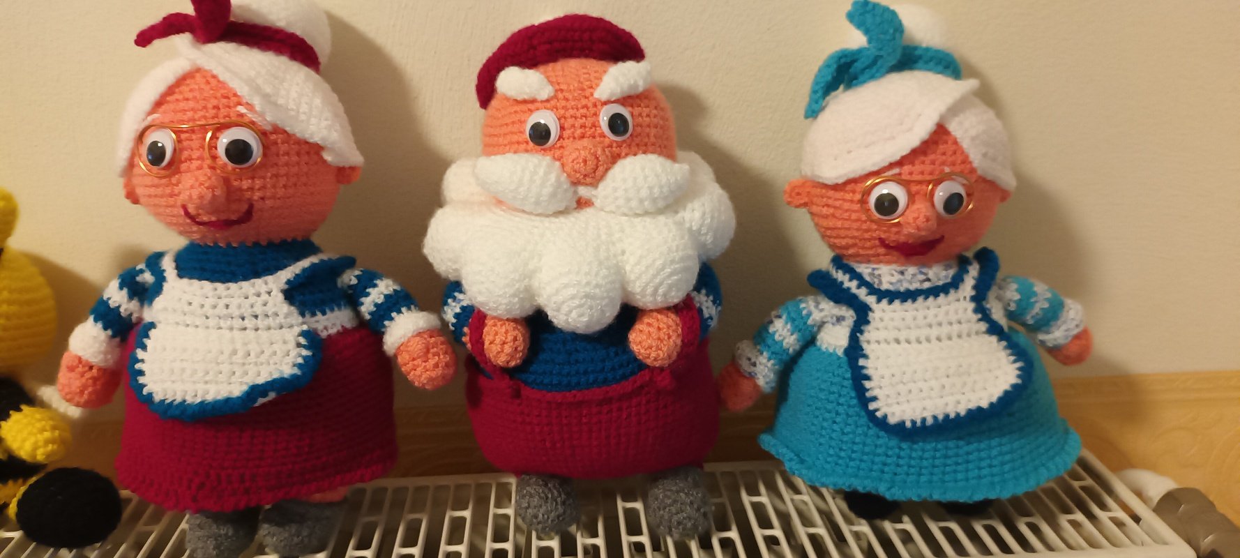 Häkelanleitung Weihnachtsmann und Weihnachtsoma Amigurumi