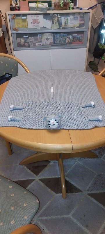 252E – Knitted Baby Blanket MIEZI