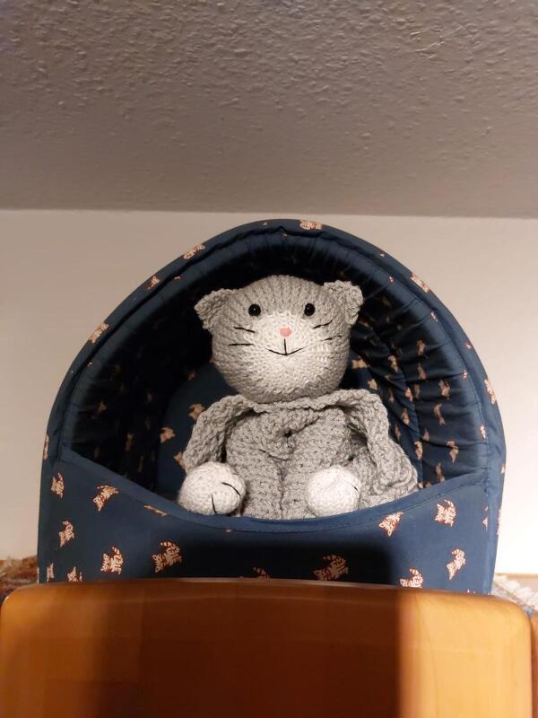 Strickanleitung - Strickdecke MIEZI Größe: 60 x 70 cm - No.252