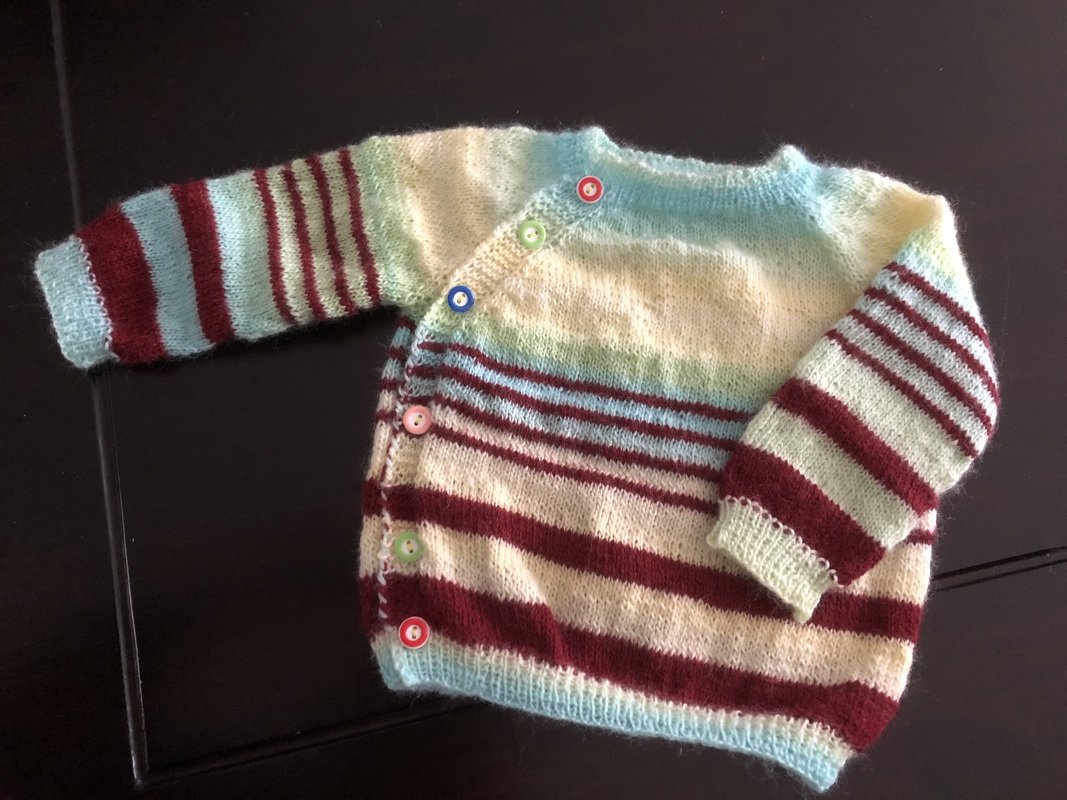 Schlüttli aus Sockenwolle Gr. 50-80