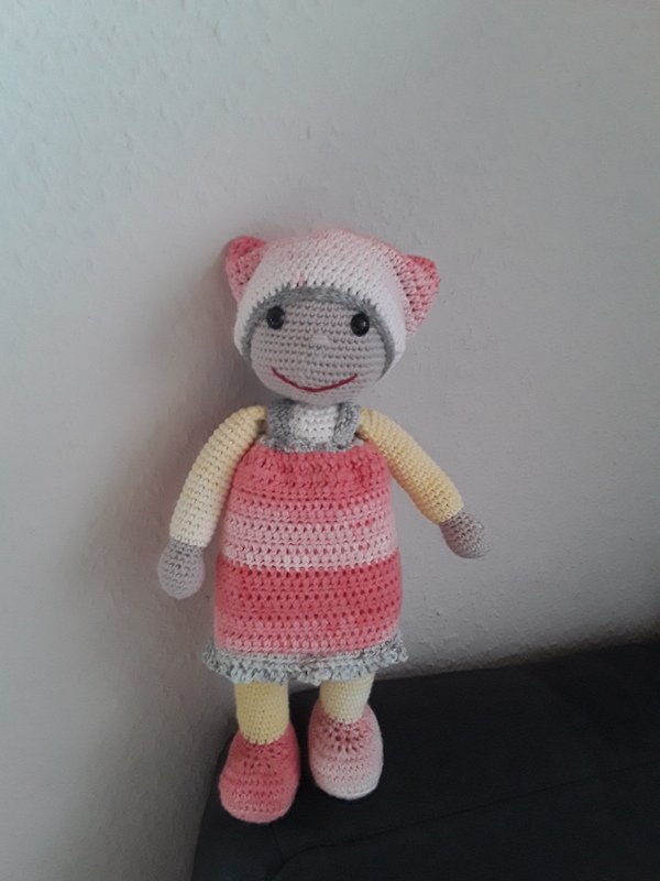 Anleitung Kuschelpuppe Tina