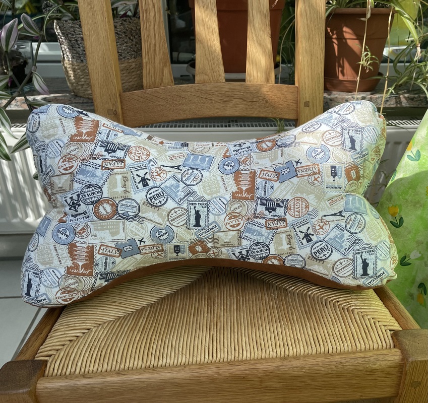 Leseknochen Kissen in 4 Größen nähen E-Book Schnittmuster