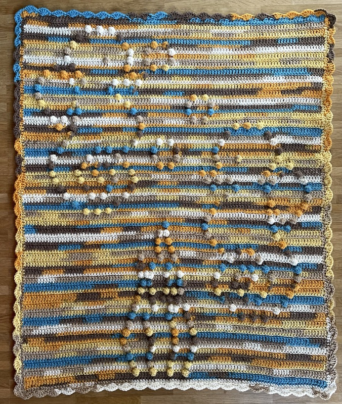 Babydecke Seepferdchen