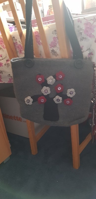 21 Häkelanleitung Strandtasche Shoppertasche Flowers pdf Anleitung