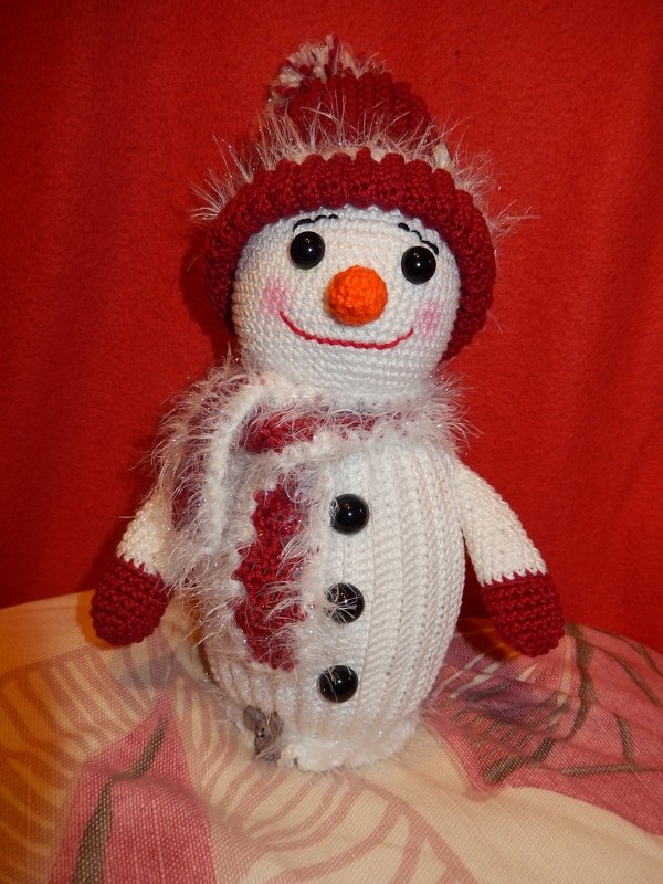 Amigurumi Schneemann