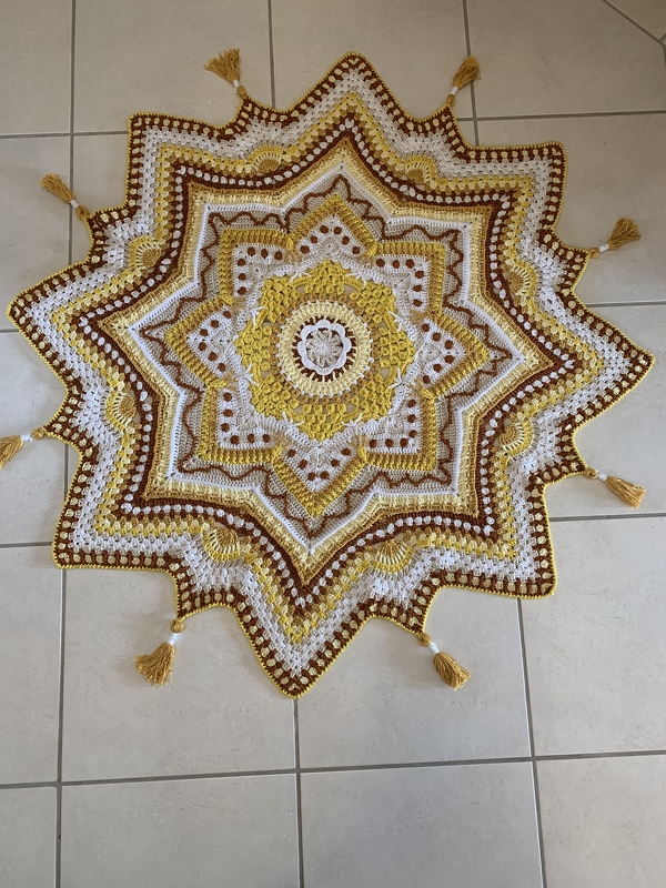 Anleitung Sternendecke "Askorun"