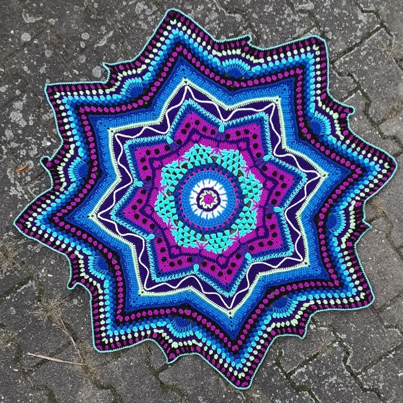 Anleitung Sternendecke "Askorun"