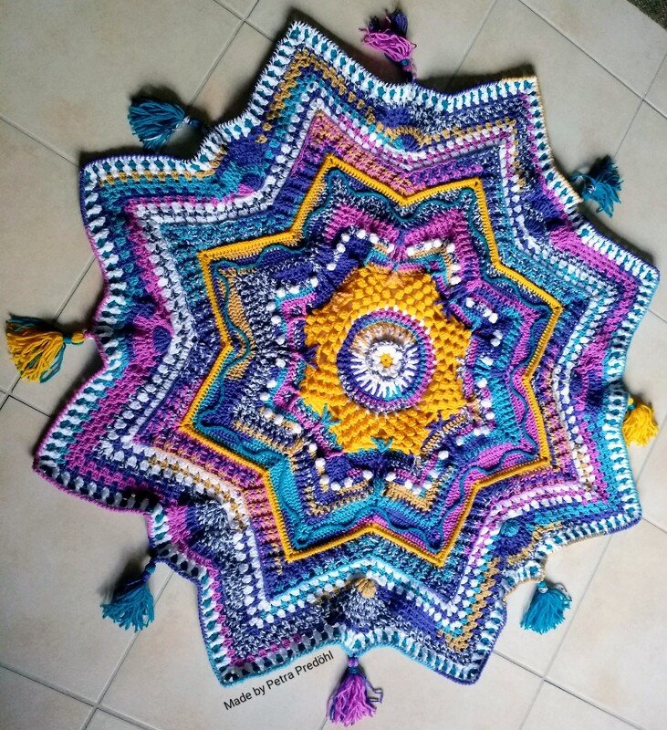 Anleitung Sternendecke "Askorun"