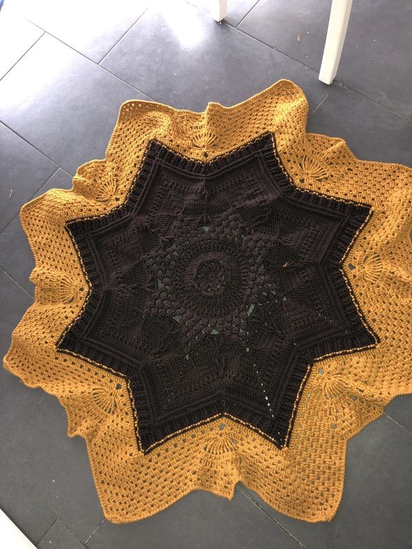 Anleitung Sternendecke "Askorun"