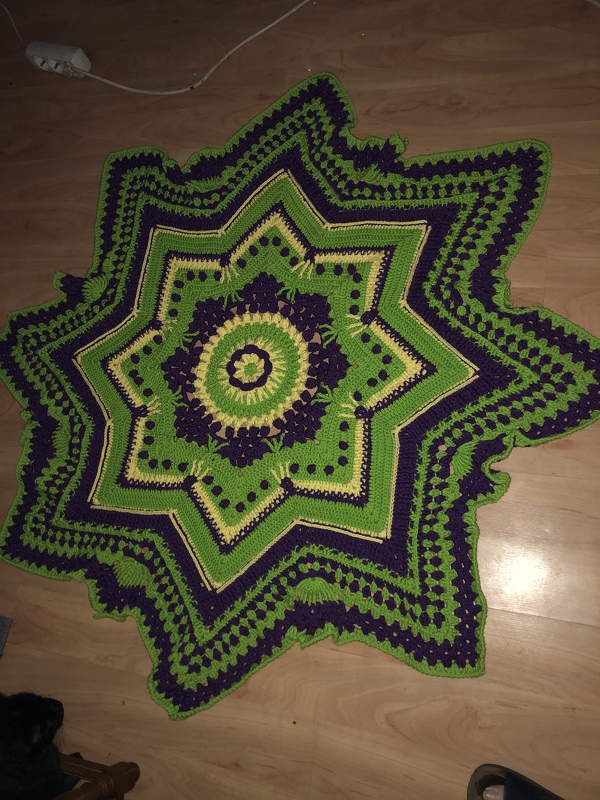 Anleitung Sternendecke "Askorun"