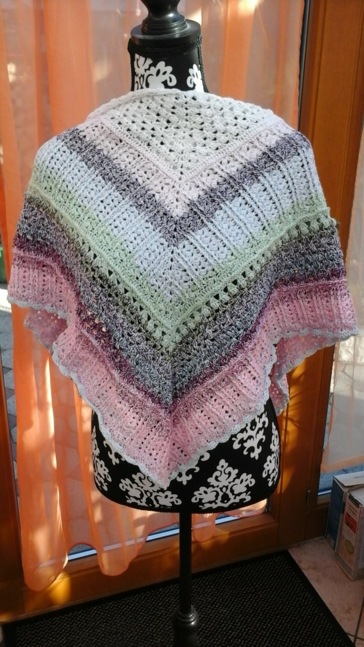 Häkelanleitung Tuch PicSar`s Love