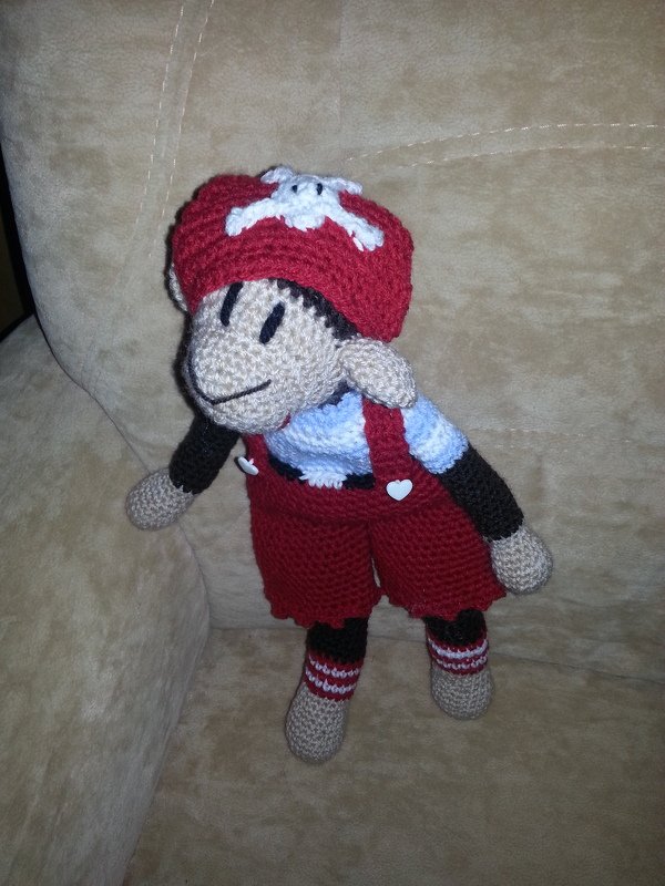 Häkelanleitung Jack "the Pirate" Affe