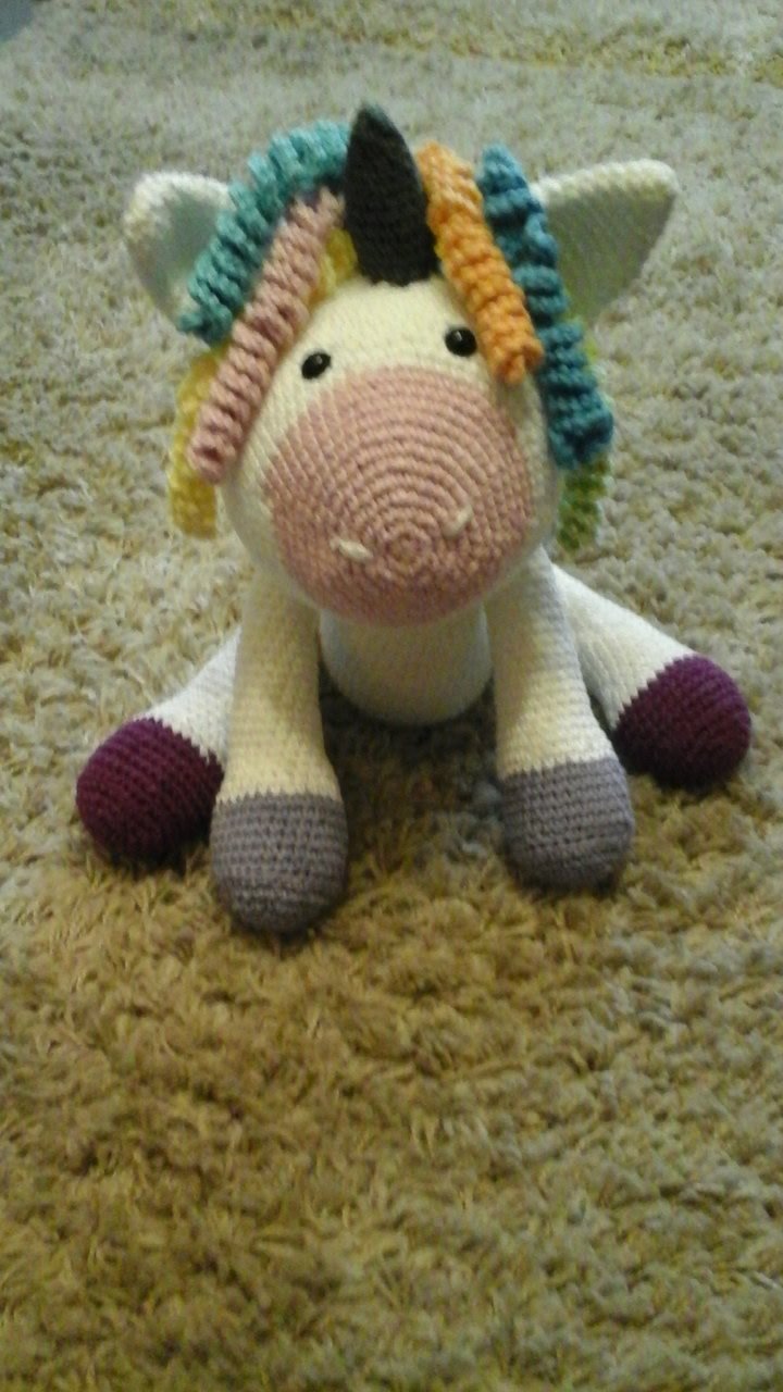 Häkelanleitung Einhorn Feja