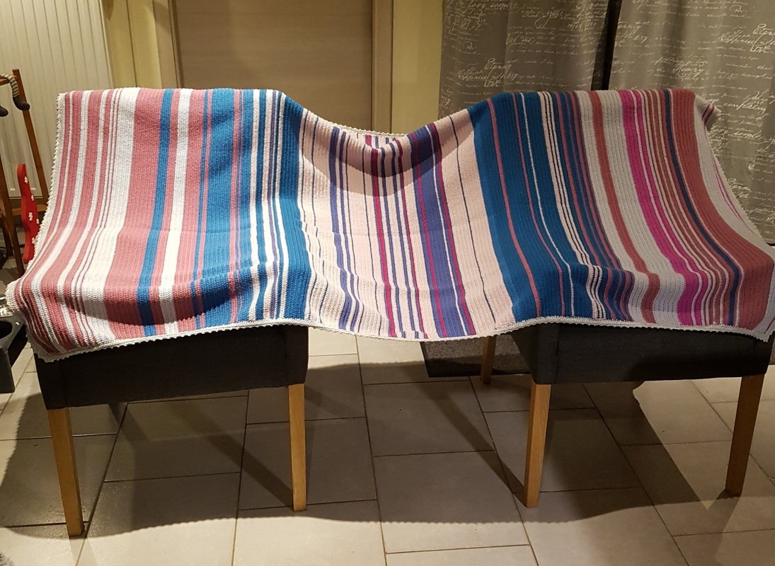 Häkelanleitung Temperaturdecke