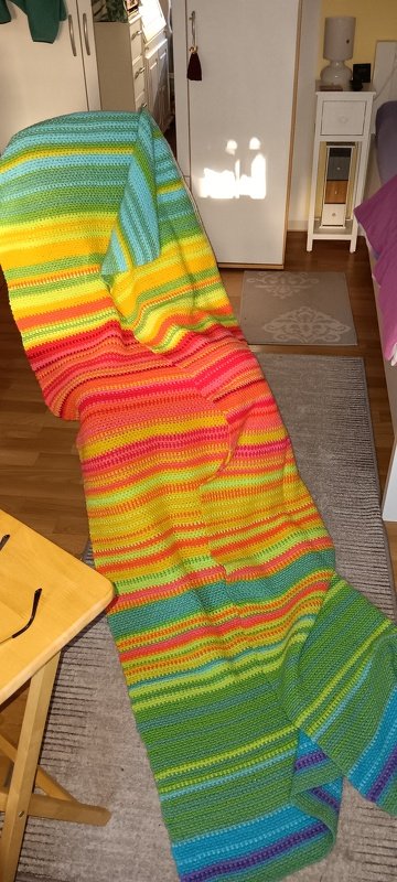 Häkelanleitung Temperaturdecke