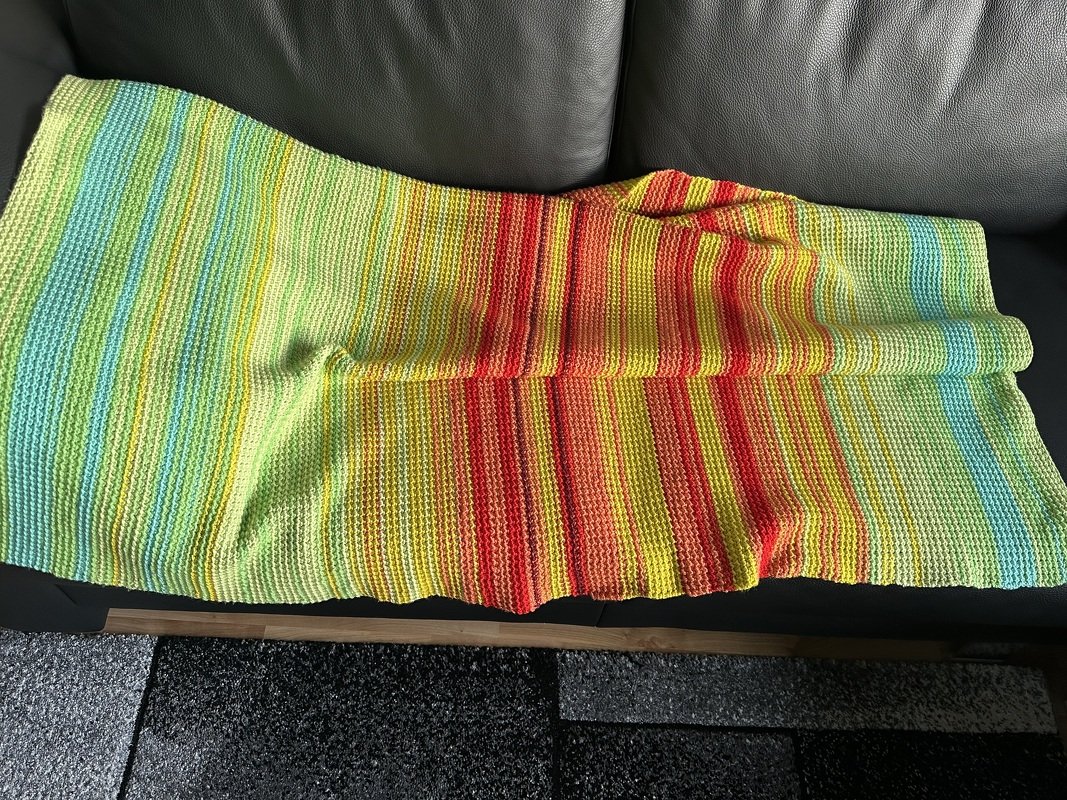 Häkelanleitung Temperaturdecke