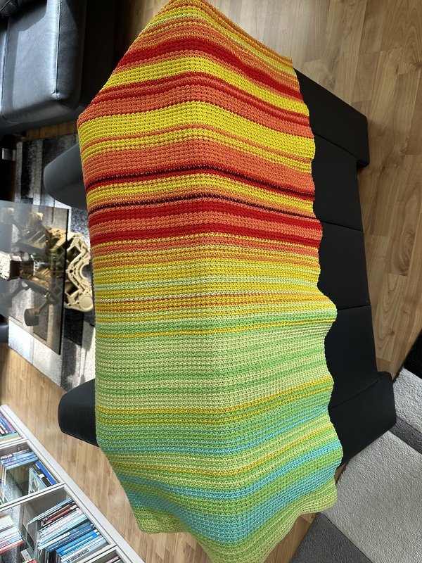 Häkelanleitung Temperaturdecke