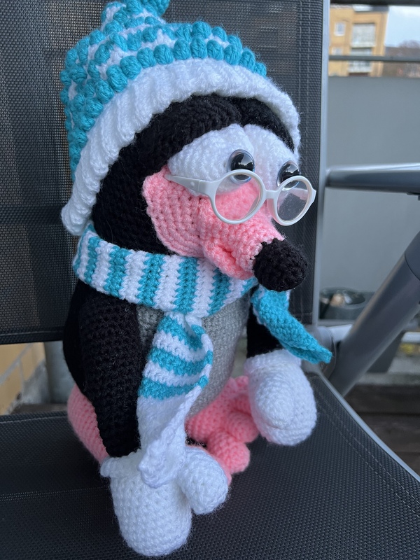 Crochet Pattern " Bodo Buddel" The little mole *Winter Edition*