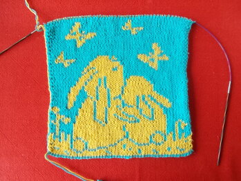 Der Waschlappen jetzt von der anderen Seite. :)