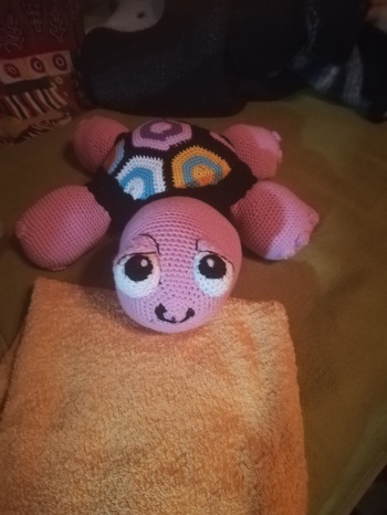 Das ist meine Rosi,und es hat viel Arbeit gemacht,aber es hat sich gelohnt,oder!!!!