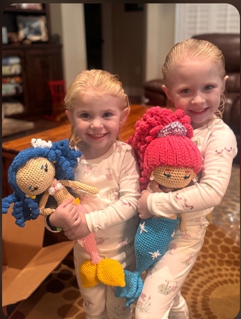 These mermaids were super easy and turned out amazing!!