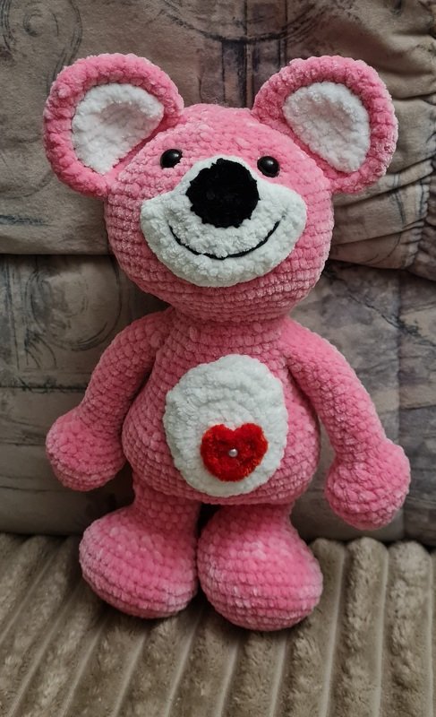 Häkelanleitung Bärchen Valentin