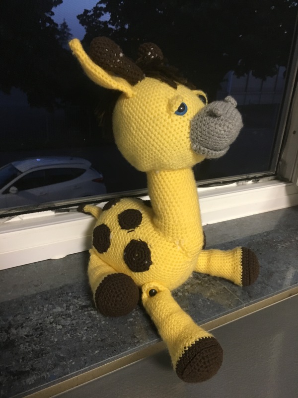 Häkelanleitung Gertrud Giraffe