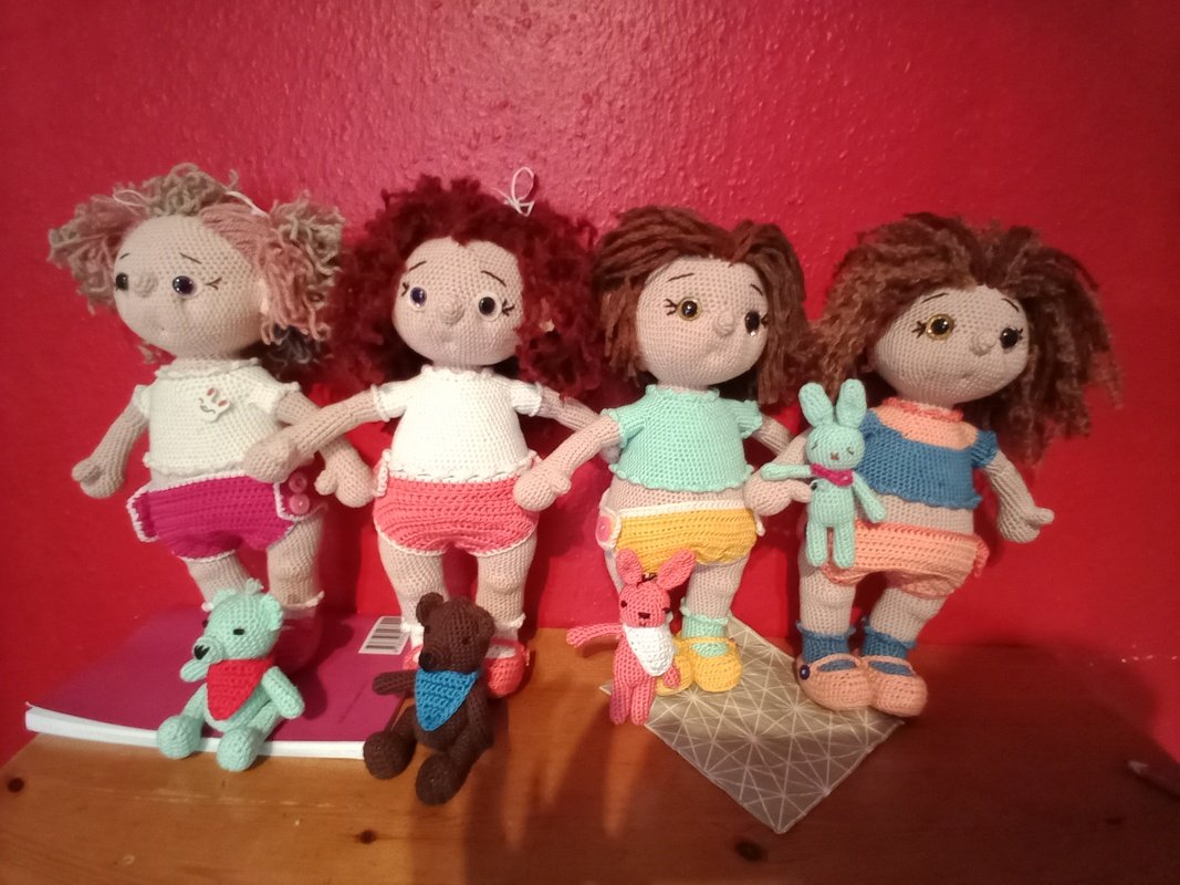 Häkelanleitung, Babymädchen Lina