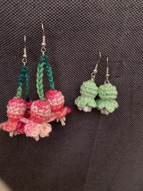 Ohrringe Glockenblumen