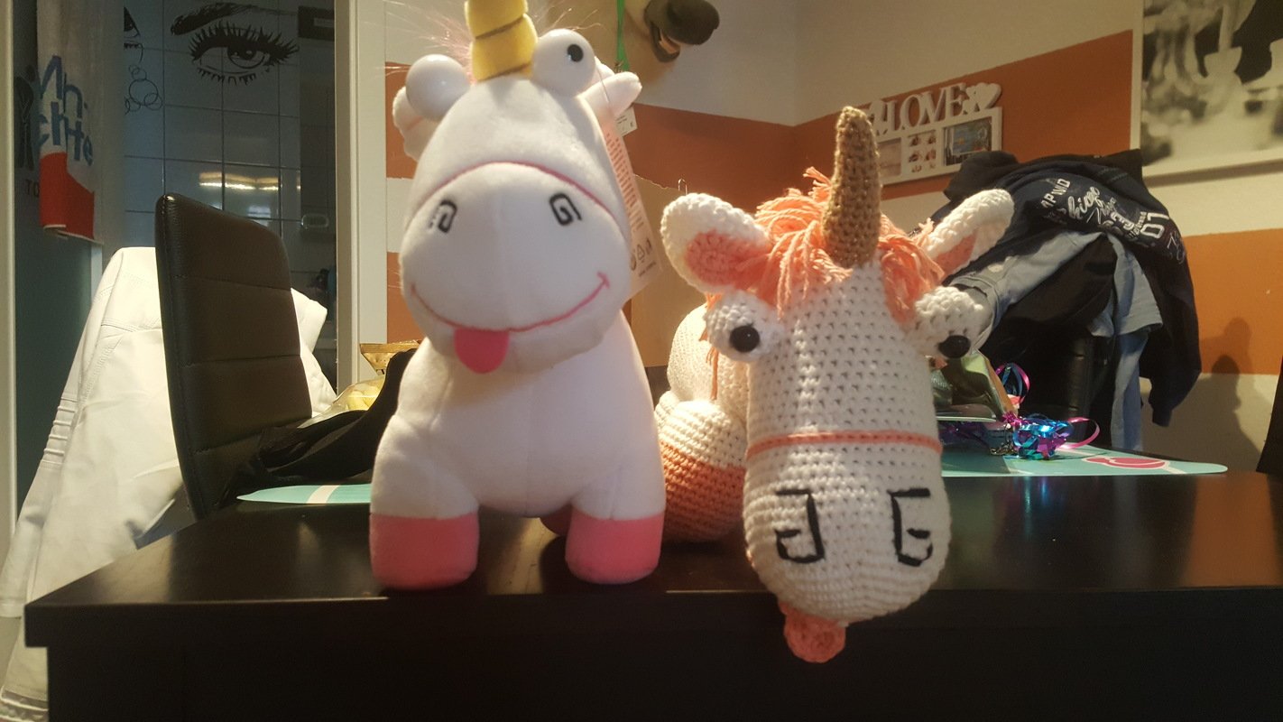 Agnes Einhorn - Häkelanleitung