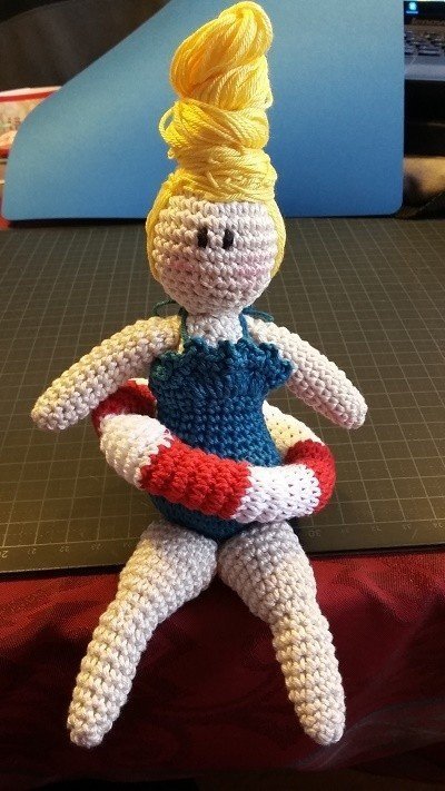 Biene, die Badenixe - E-Book, PDF Häkelanleitung